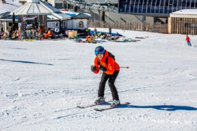 single wintersport snel skien