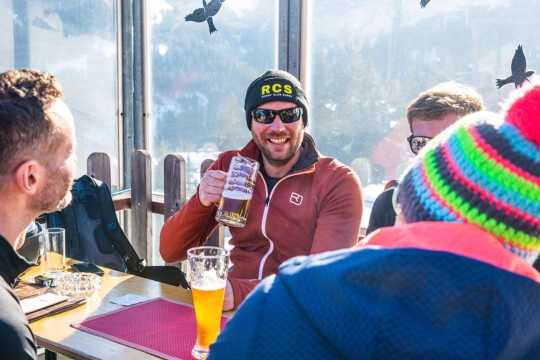 wintersport single bier