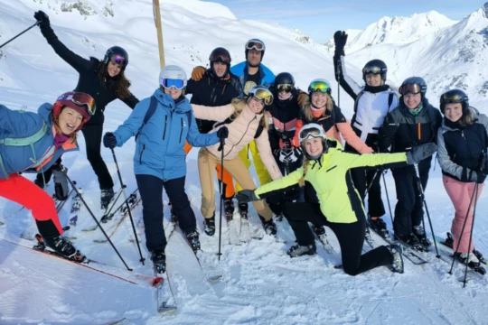 wintersport vakantie singlereis groep
